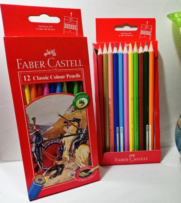 Faber Castell 12 Classic Full Colour Pencils [IP][1Pack ...