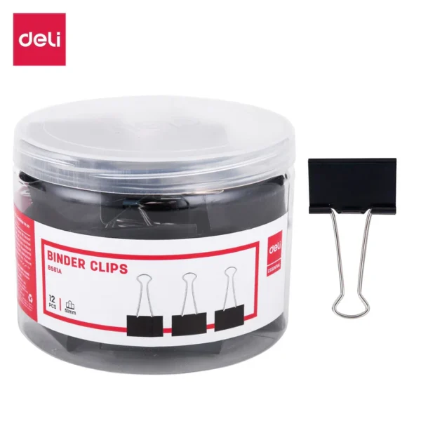 Deli Binder Clip 51mm [IP][1Tub]