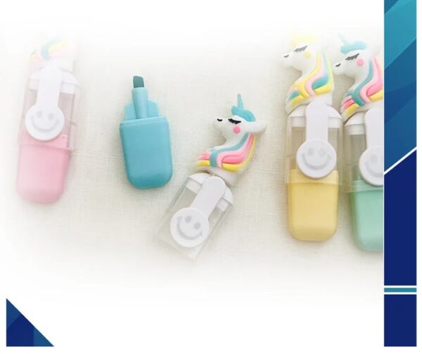 Unicorn Smile Highlighter Pen[PD][1Pack]