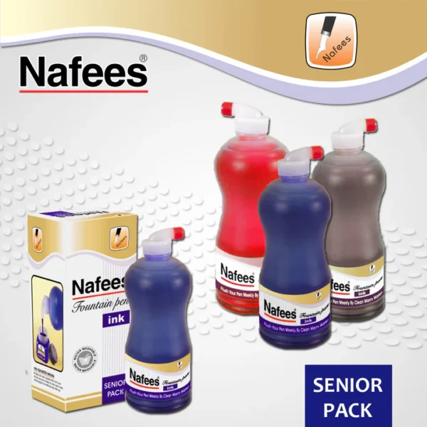 Nafees Senior Ink 500ml Blue (PD)