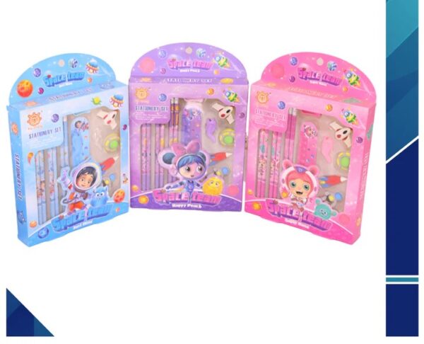 ASTRONAUT SPACE ROCKET STATIONERY SET[1Set][PD]