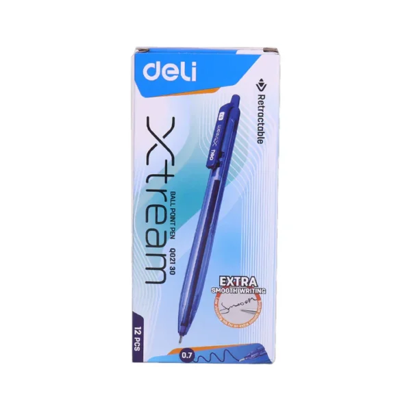 Deli Xtream Ballpoint Pen black (IP)[1BOX]