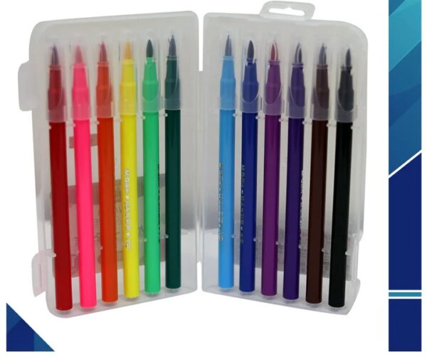 M&G Water Color Pen 12C [IP][1Pack]