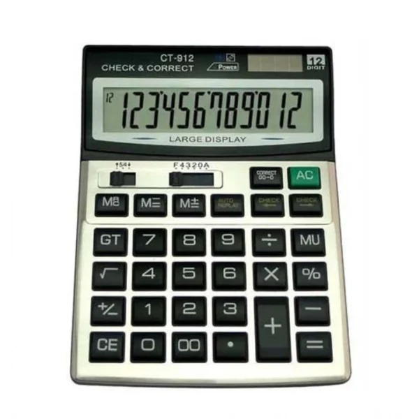 Fine Quality Basic Calculator 912s [PD][1Pc]