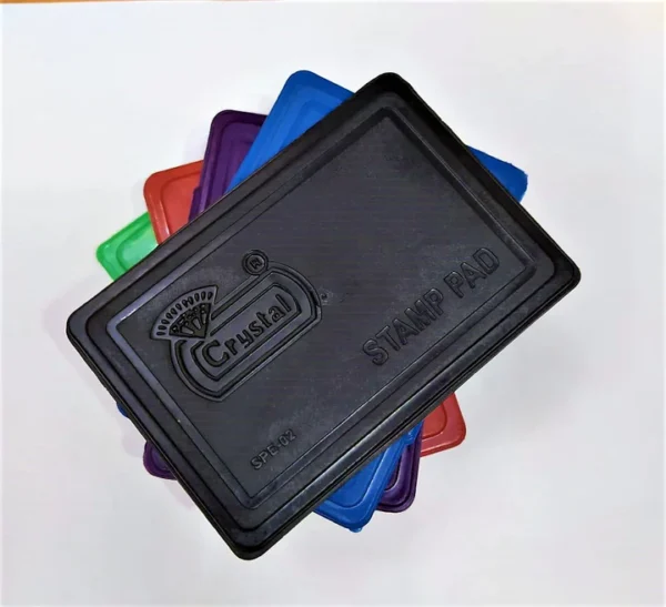 Crystal Blue Stamp Pad Economy Plastic Small [MS][1Pc]