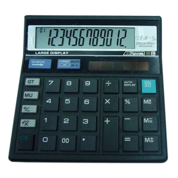 Fine Quality Basic Calculator CT-512 Small [PD][1Pc]