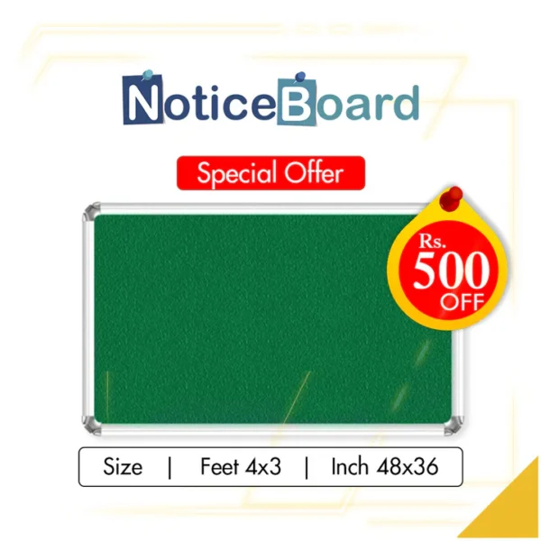 Notice Board 3 X 4 [PD][1Pc]