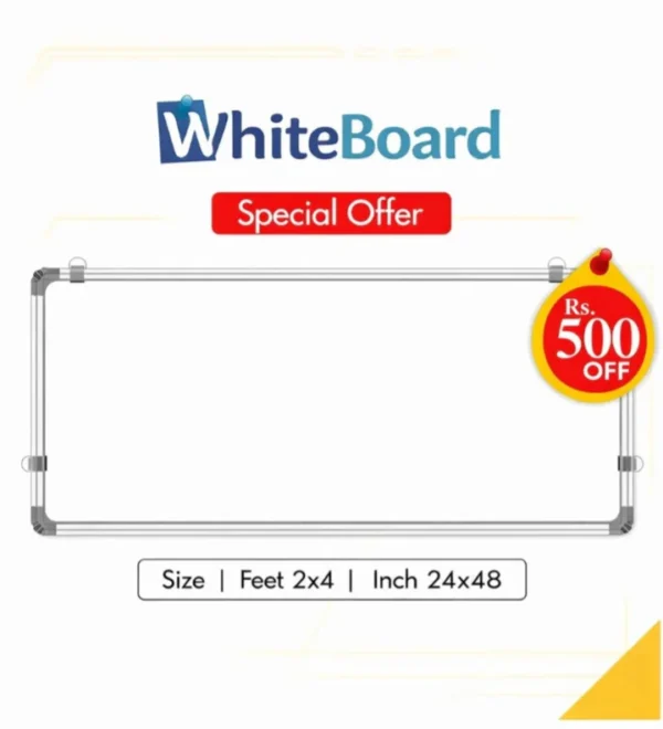White Board 2 X 4 [RS][1Pc]