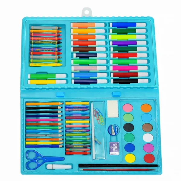 86 pieces Multi Colouring Set with button box Colouring ..